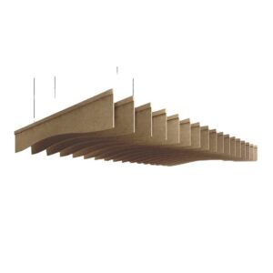 Suspended Wavy Acoustic Ceiling